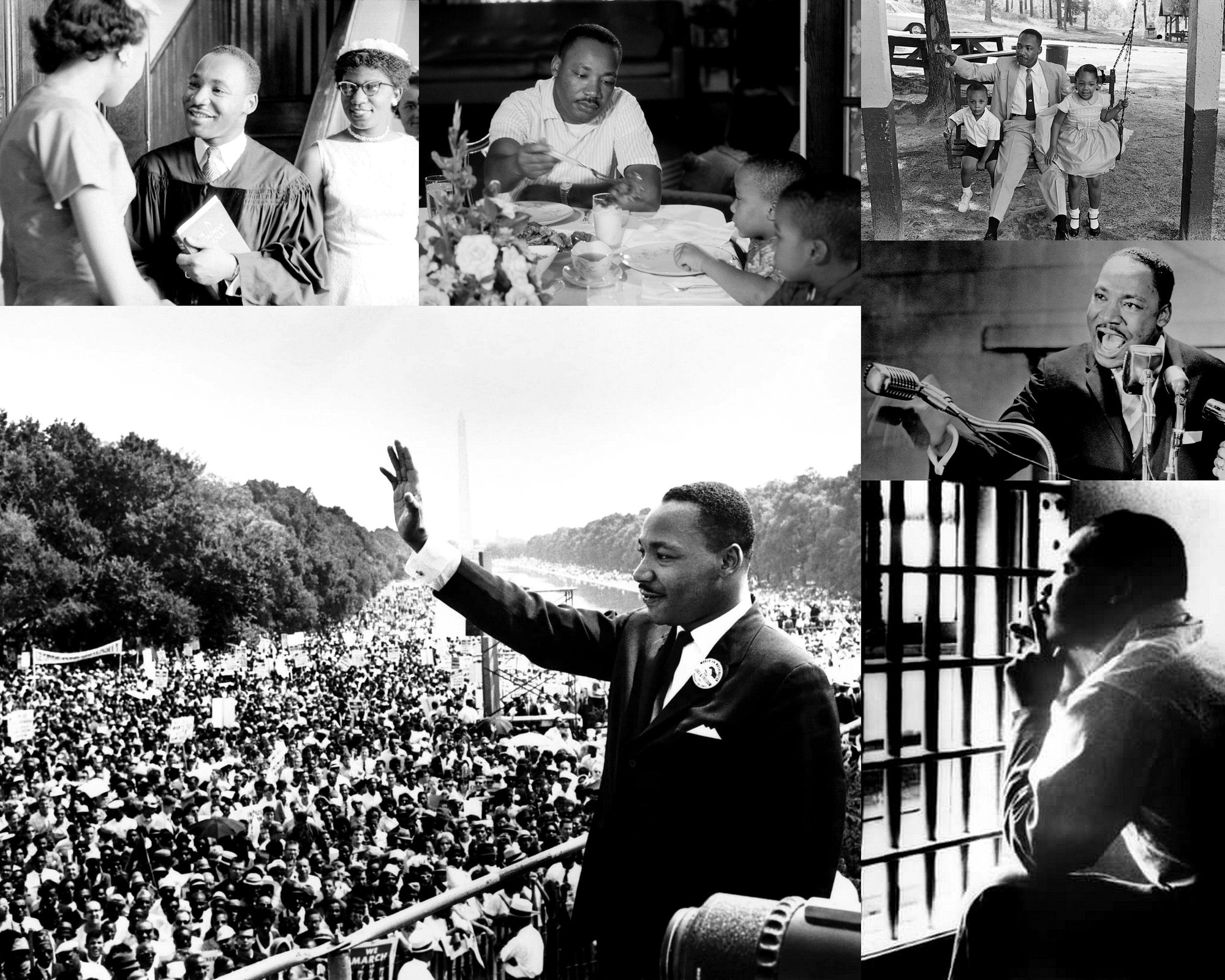 mlk collage mlk collage